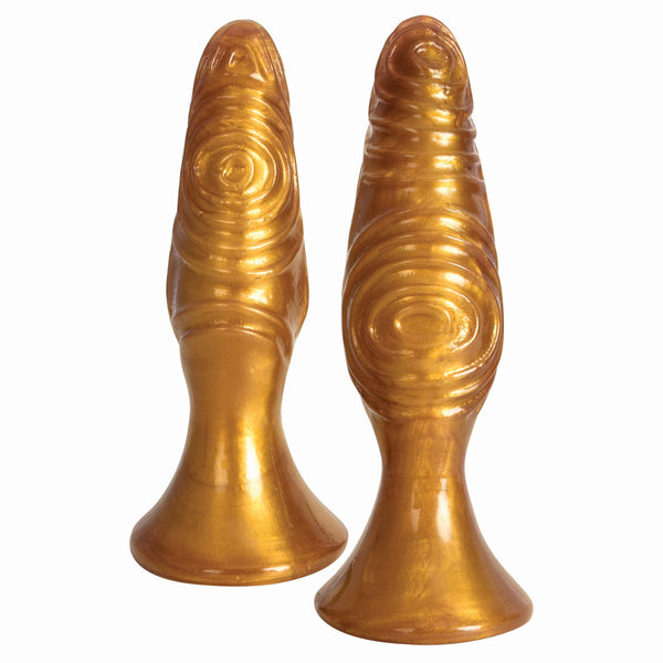 The Pawns Anal Plug Gold Sex Toy Distributing Demo 6511