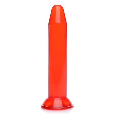 Smooth Tool Dildo - Red