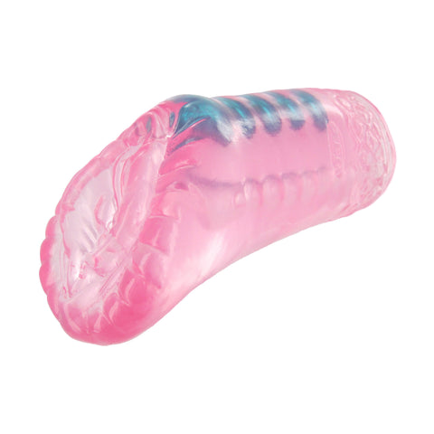 Sexflesh Pink Beaded Pussy Stroker