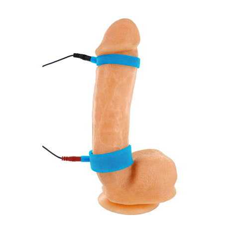 Zeus Uni-polar Silicone Electrosex Cock Rings