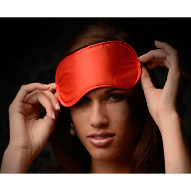 Le Boheme Satin Blindfold - Red