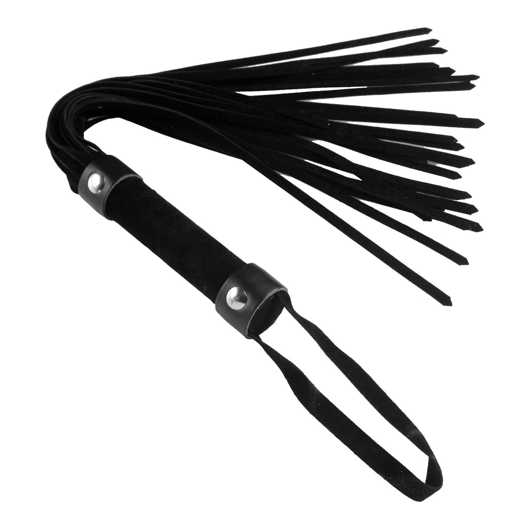 Short Suede Flogger - Black