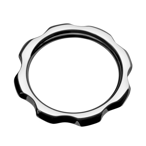 Gear Head Metal Cock Ring- 1.75 Inch