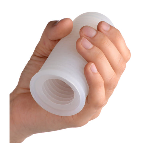 Palm-tec Ultra Grip Ribbed Silicone Masturbator