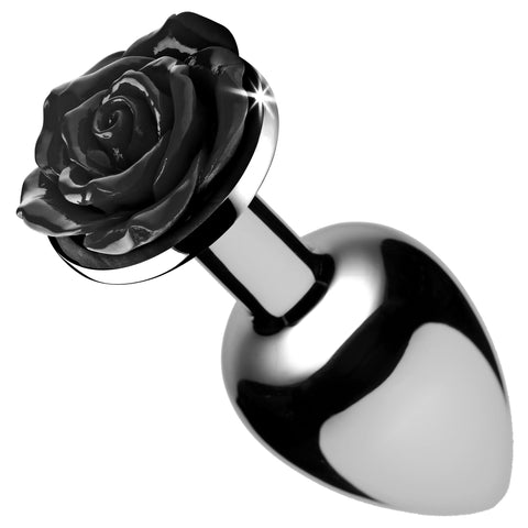 Black Rose Anal Plug- Small