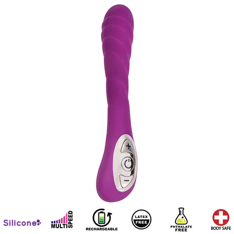 Rendezvous Silicone Vibe - Royal Purple