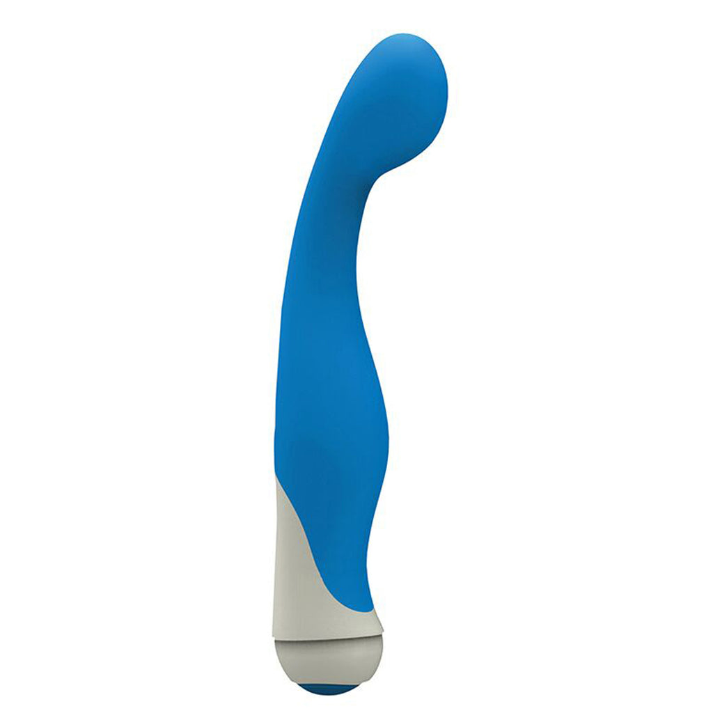 Blair 7 Speed Silicone G-spot Vibrator- Blue