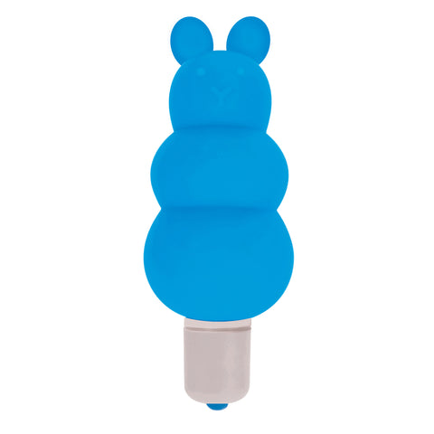 Excite Silicone Ripple Bullet Vibe- Blue