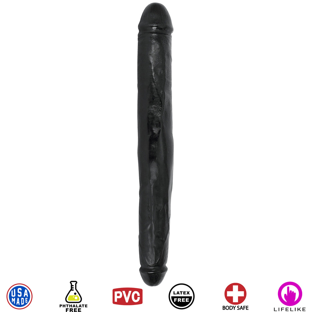 Jock 18 Inch Tapered Double Dong Black