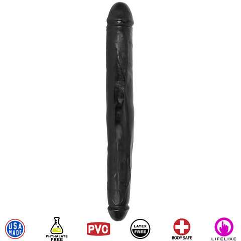 Jock 18 Inch Tapered Double Dong Black