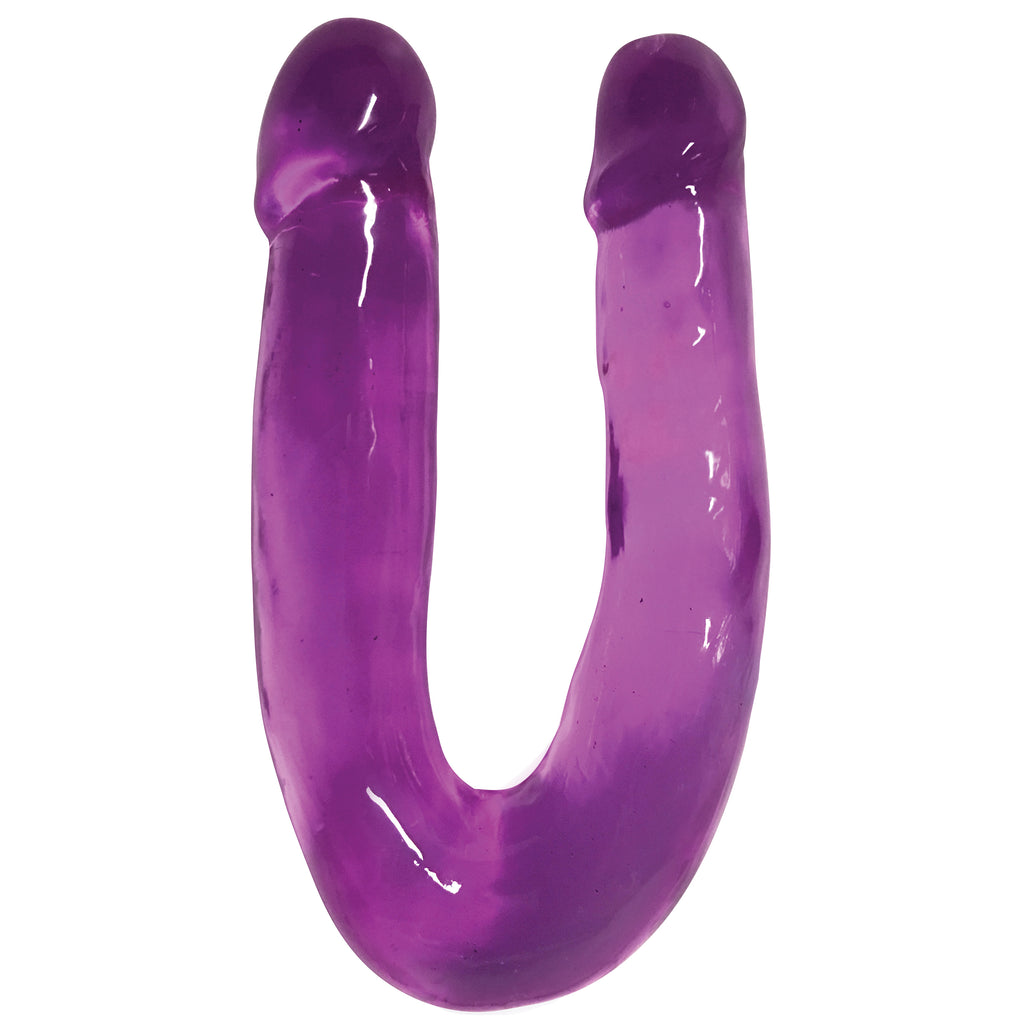 Lollicock Sweet Slim Double Dipper Dildo - Purple