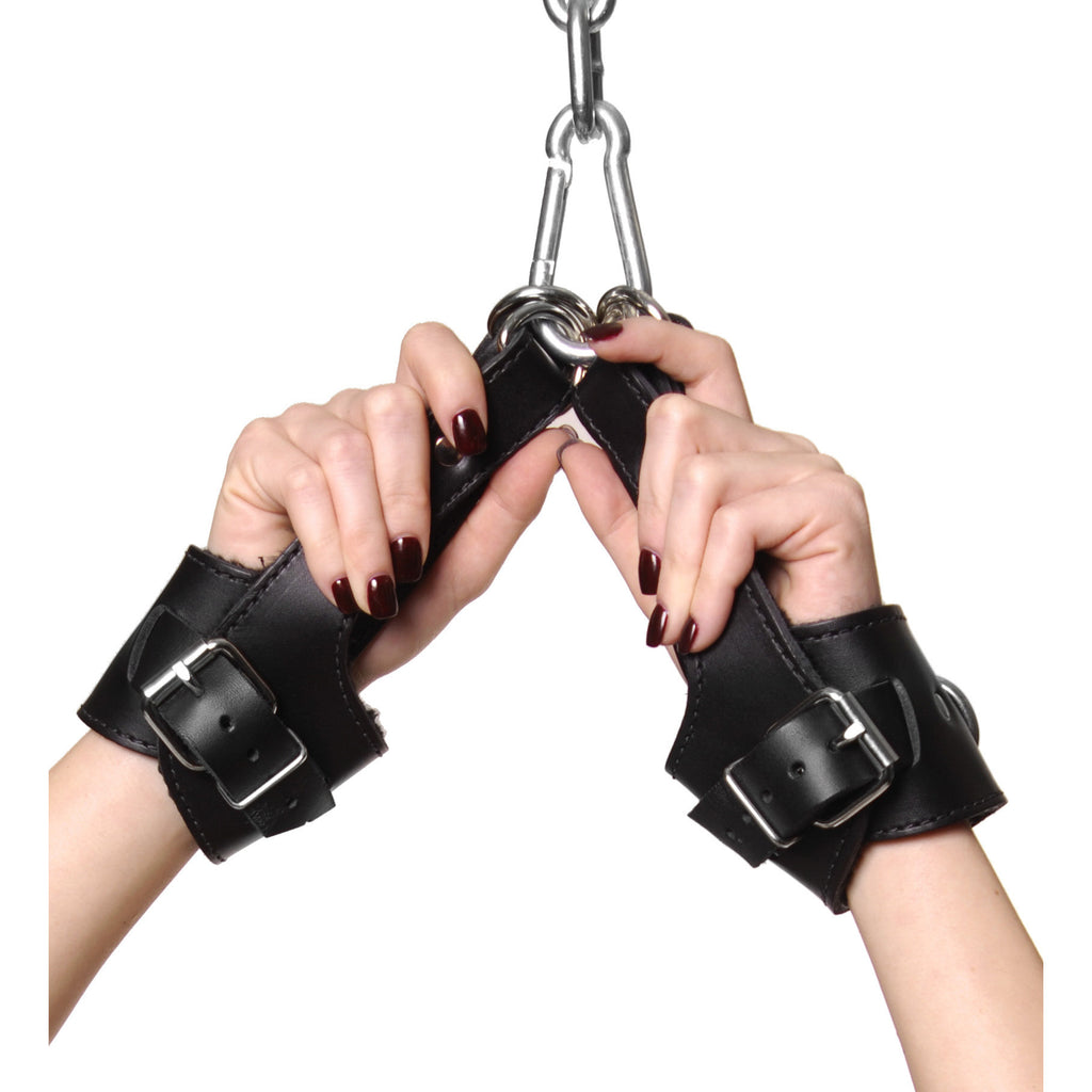 Strict Leather Fleece Lined Suspension Cuffs