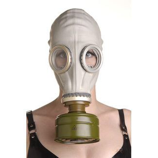 Rubber Gas Mask Hood