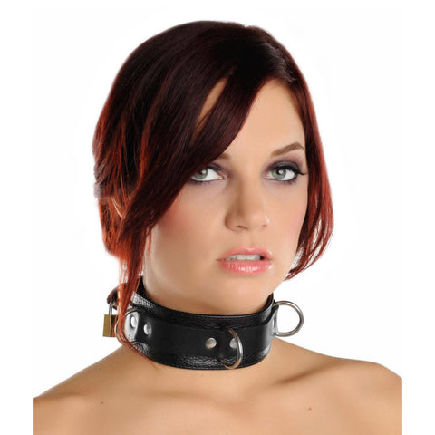 Strict Leather Deluxe Locking Collar